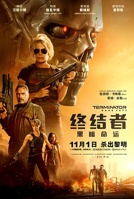 终结者：黑暗命运（国语版） 2019 电影 海报